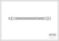19031641 COR - Przewód hamulcowy CORTECO /tył/ VAG A6 94-97