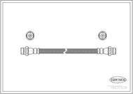 19032535 COR - Przewód hamulcowy CORTECO /tył/ COROLLA E11 -01