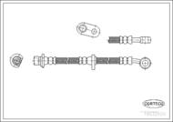 19032670 COR - Przewód hamulcowy CORTECO /przód/ HONDA PRELUDE V (BB) 2.0-2.3 16V 10/1996-