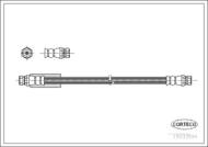 19033594 COR - Przewód hamulcowy CORTECO /tył/ VAG A3/GOLF V 03-