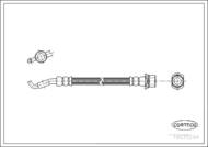 19035294 COR - Przewód hamulcowy CORTECO /tył/ TOYOTA Avensis (T25) ALL MODELS 04/2003-