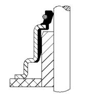 19036815 COR - Uszczelniacz zaworowy CORTECO 5x8,6/21,4x15,5 opak./100 szt/ FPM VA9 ACCENT/i20/i30