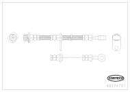 49374751 COR - Przewód hamulcowy CORTECO /P/ /przód/ GRAND VITARA 2.0 05-15