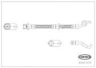 49401576 COR - Przewód hamulcowy CORTECO 