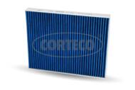 49408539 COR - Filtr kabinowy CORTECO (PM 2.5) CB1125 /BLUE/antyalergiczny/