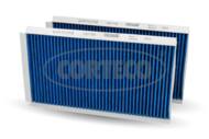49408634 COR - Filtr kabinowy CORTECO (PM 2.5) CB1138 /BLUE/antyalergiczny/