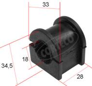 80000450 COR - Poduszka stabilizatora CORTECO /tył/ MONDEO 18mm