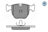 0252148619/PD MEY - Klocki hamulcowe MEYLE /przód/ BMW