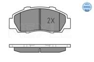 0252165118/W MEY - Klocki hamulcowe MEYLE /przód/ HONDA