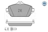 0252203219/PD MEY - Klocki hamulcowe MEYLE /przód/ DB