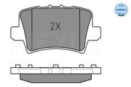 0252408615/W MEY - Klocki hamulcowe MEYLE /tył/ /z czujnikiem/ HONDA