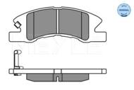 0252422914/W MEY - Klocki hamulcowe MEYLE /przód/ /z czujnikiem/ DAIHATSU