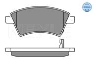 0252439116/W MEY - Klocki hamulcowe MEYLE /przód/ /z czujnikiem/ FIAT