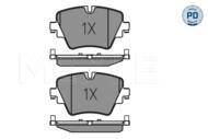 0252561718/PD MEY - Klocki hamulcowe MEYLE /przód/ BMW