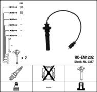 RC-EM1202 * - Przewody zapłonowe NGK MITSUBISHI (2) LANCER/SPACESTAR 1.3-1.6 00-