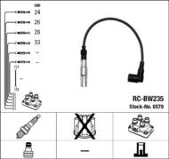 RC-BW235 * - Przewody zapłonowe NGK 579