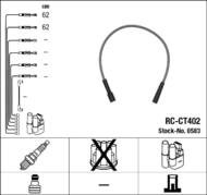 RC-CT402 * - Przewody zapłonowe NGK 583