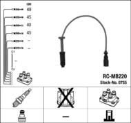 RC-MB220 * - Przewody zapłonowe NGK 755