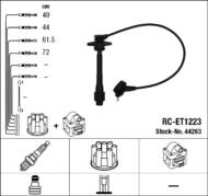 RC-ET1223 * - Przewody zapłonowe NGK 44263
