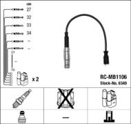 RC-MB1106 * - Przewody zapłonowe NGK 6349