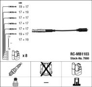 RC-MB1103 * - Przewody zapłonowe NGK 7800
