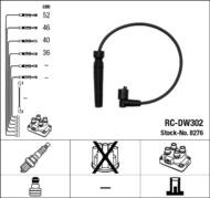 RC-DW302 * - Przewody zapłonowe NGK DAEWOO RC-DW302