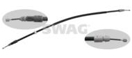 10 93 4908 SWA - Linka hamulca ręcznego SWAG /tył L/P/ DB W164 05- /tył/ (817mm)