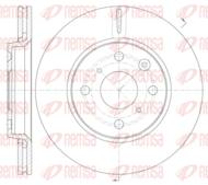 61003.10 REM - Tarcza hamulcowa REMSA 
