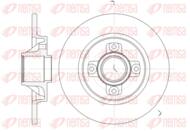 61058.00 REM - Tarcza hamulcowa REMSA /tył/ 