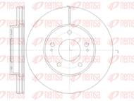 61130.10 REM - Tarcza hamulcowa REMSA 