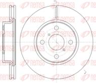 61169.10 REM - Tarcza hamulcowa REMSA 