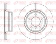 61231.10 REM - Tarcza hamulcowa REMSA 