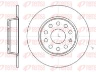 61340.00 REM - Tarcza hamulcowa REMSA 