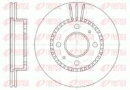 6423.10 REM - Tarcza hamulcowa REMSA 