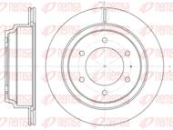 6515.10 REM - Tarcza hamulcowa REMSA 