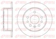 6532.00 REM - Tarcza hamulcowa REMSA 