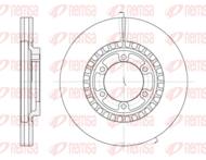 6669.10 REM - Tarcza hamulcowa REMSA 