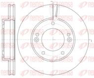 6992.10 REM - Tarcza hamulcowa REMSA 