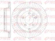 6995.10 REM - Tarcza hamulcowa REMSA 