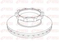 NCA1044.20 REM - Tarcza hamulcowa REMSA 