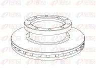 NCA1061.20 REM - Tarcza hamulcowa REMSA 