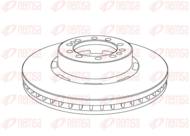 NCA1074.20 REM - Tarcza hamulcowa REMSA 