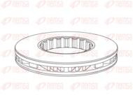 NCA1161.20 REM - Tarcza hamulcowa REMSA 