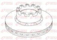 NCA1227.20 REM - Tarcza hamulcowa REMSA 