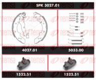 SPK 3027.01 REM - Szczęki hamulcowe REMSA /z cylinderkami/