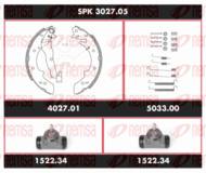 SPK 3027.05 REM - Szczęki hamulcowe REMSA /z cylinderkami/