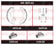 SPK 3076.02 REM - Szczęki hamulcowe REMSA /z cylinderkami/