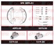 SPK 3095.01 REM - Szczęki hamulcowe REMSA /z cylinderkami/