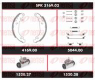 SPK 3169.02 REM - Szczęki hamulcowe REMSA /z cylinderkami/