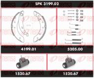 SPK 3199.02 REM - Szczęki hamulcowe REMSA /z cylinderkami/